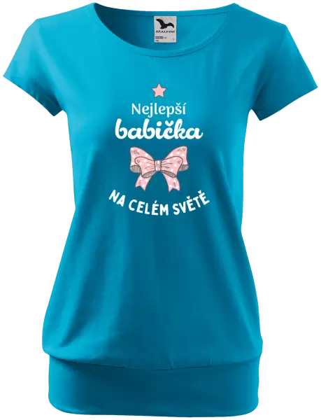 Dámské tričko Nejlepší babička na celém světě