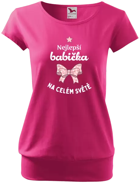 Dámské tričko Nejlepší babička na celém světě