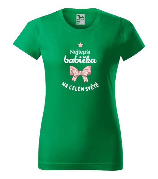 Dámské tričko Nejlepší babička na celém světě