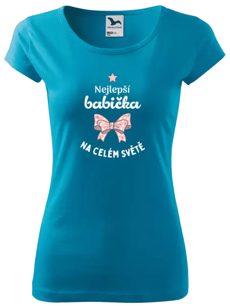 Dámské tričko Nejlepší babička na celém světě