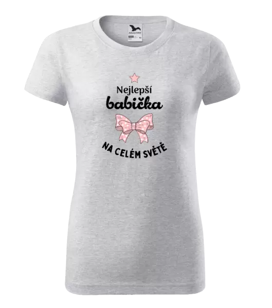 Dámské tričko Nejlepší babička na celém světě