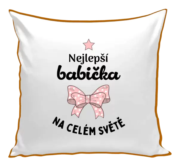 Polštář Nejlepší babička na celém světě