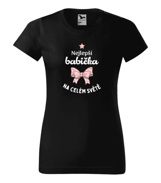 Dámské tričko Nejlepší babička na celém světě