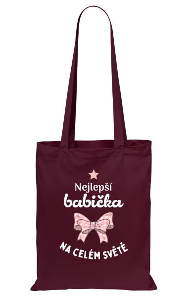 Látková taška Nejlepší babička na celém světě