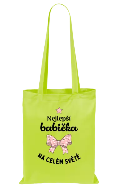 Látková taška Nejlepší babička na celém světě