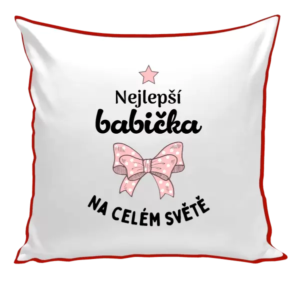 Polštář Nejlepší babička na celém světě