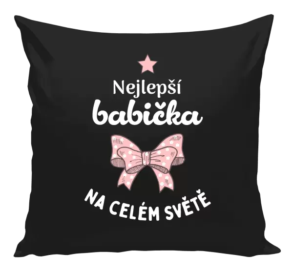 Polštář Nejlepší babička na celém světě