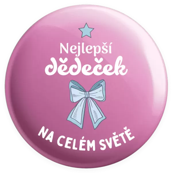 Placka Nejlepší dědeček na celém světě