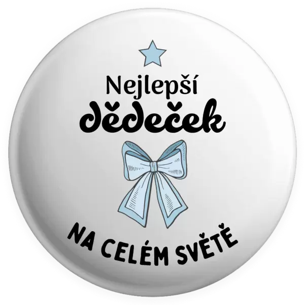 Placka Nejlepší dědeček na celém světě