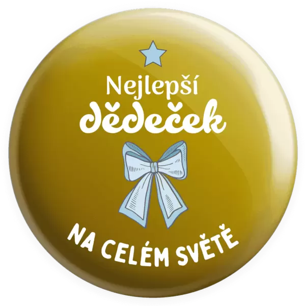 Placka Nejlepší dědeček na celém světě