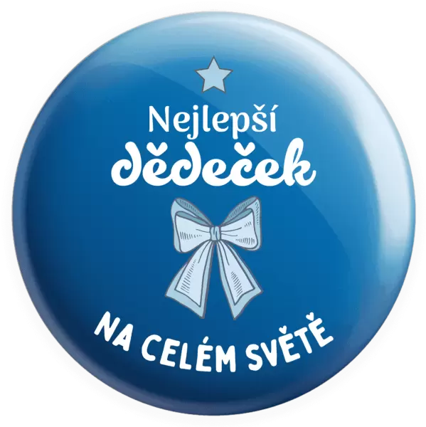 Placka Nejlepší dědeček na celém světě