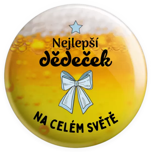 Placka Nejlepší dědeček na celém světě