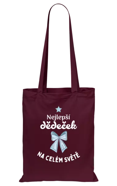 Látková taška Nejlepší dědeček na celém světě