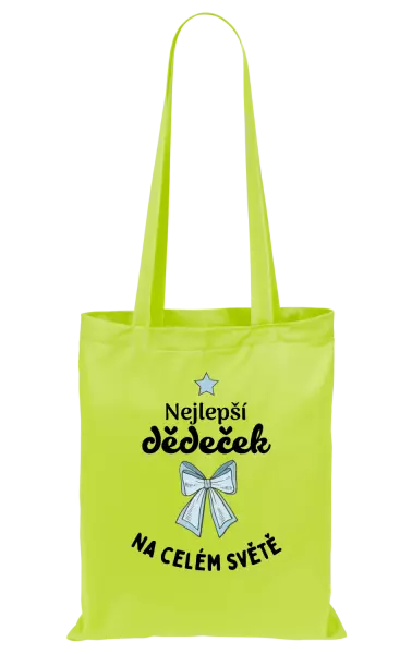 Látková taška Nejlepší dědeček na celém světě