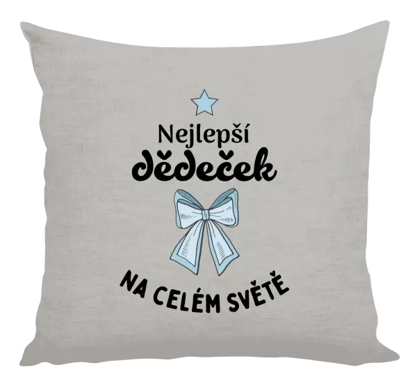 Polštář Nejlepší dědeček na celém světě