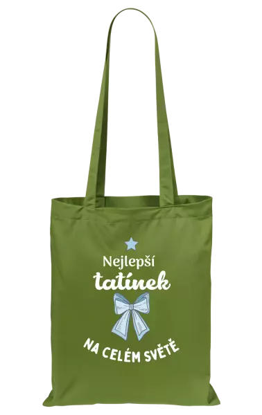 Látková taška Nejlepší tatínek na celém světě