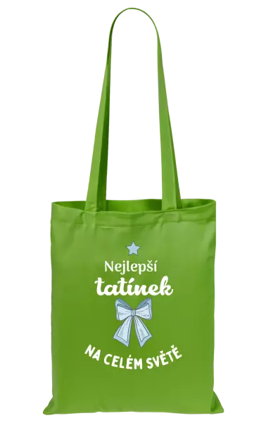 Látková taška Nejlepší tatínek na celém světě
