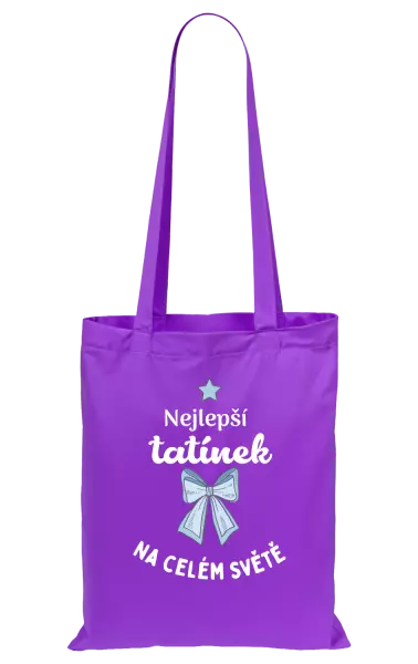 Látková taška Nejlepší tatínek na celém světě
