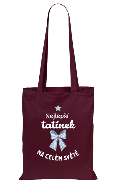 Látková taška Nejlepší tatínek na celém světě