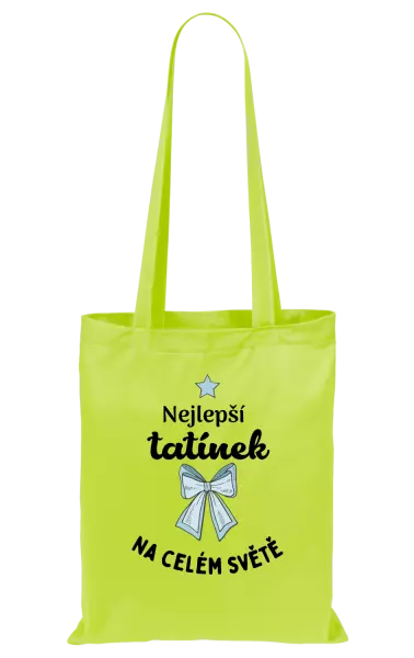 Látková taška Nejlepší tatínek na celém světě