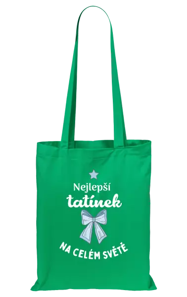 Látková taška Nejlepší tatínek na celém světě