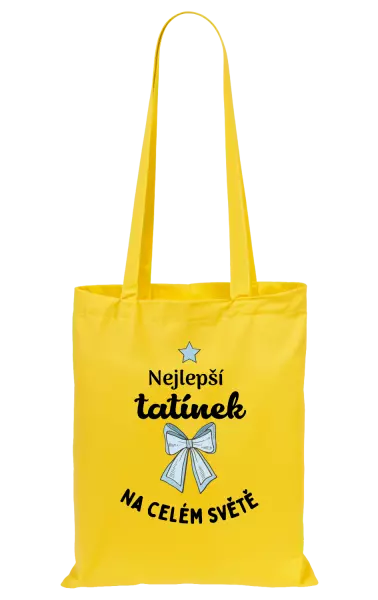Látková taška Nejlepší tatínek na celém světě