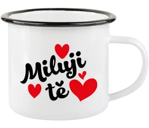 Plecháček Miluji tě - srdíčka