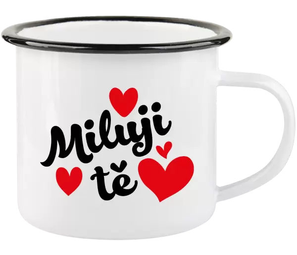Plecháček Miluji tě - srdíčka