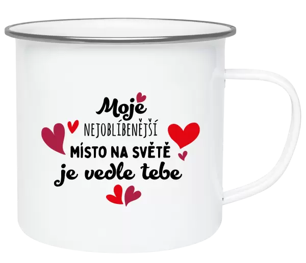 Plecháček Moje nejoblíbenější místo na světě je vedle tebe