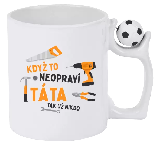 Hrnek Když to neopraví táta, tak už nikdo