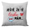 Polštář Ještě, že tě lásko mám