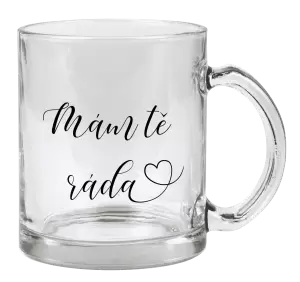 Hrnek Mám tě ráda srdíčko