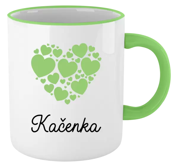 Hrnek Srdíčka se jménem