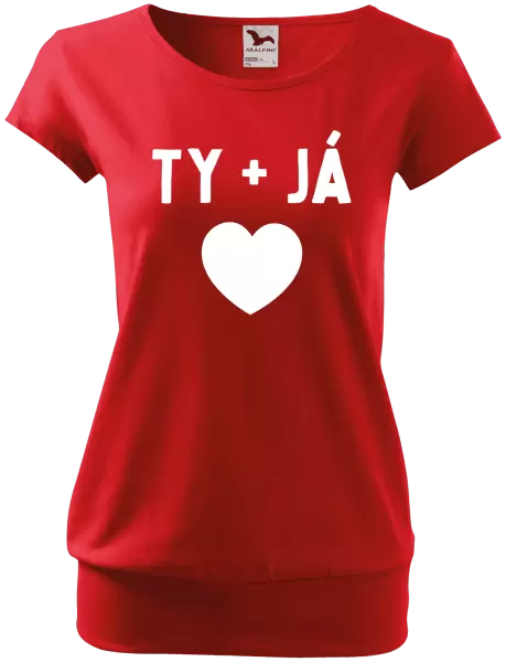 Dámské tričko TY + JÁ