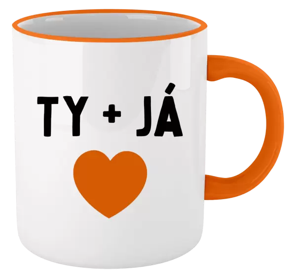 Hrnek TY + JÁ