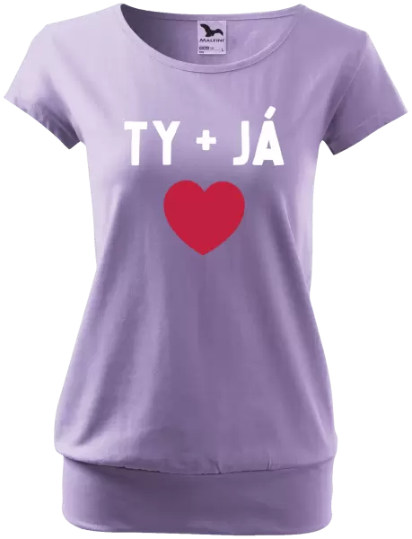 Dámské tričko TY + JÁ