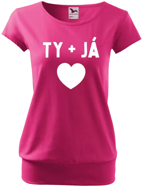 Dámské tričko TY + JÁ