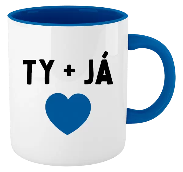 Hrnek TY + JÁ