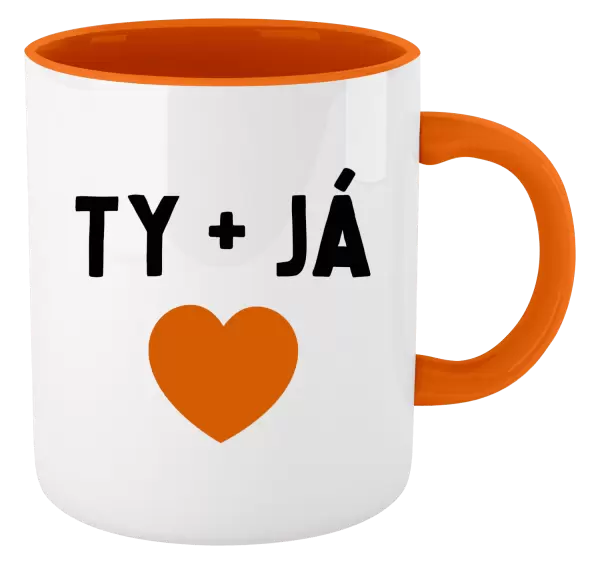 Hrnek TY + JÁ