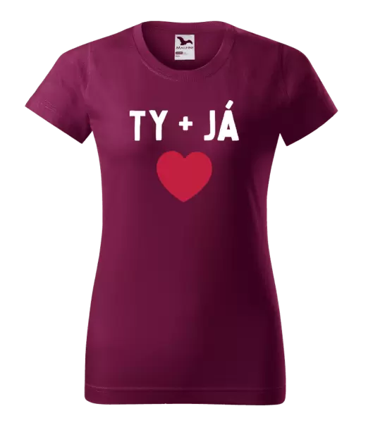Dámské tričko TY + JÁ