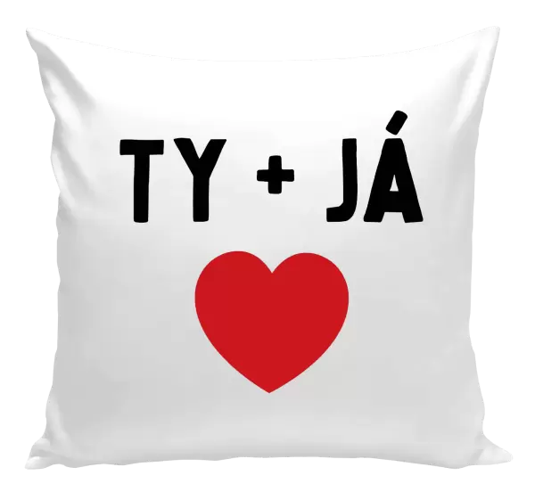 Polštář TY + JÁ