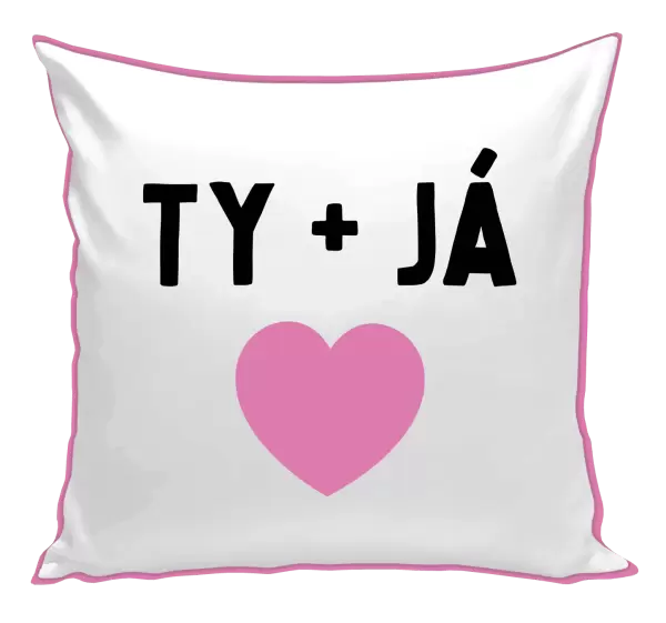 Polštář TY + JÁ