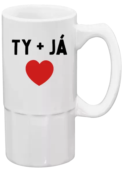 Půllitr TY + JÁ