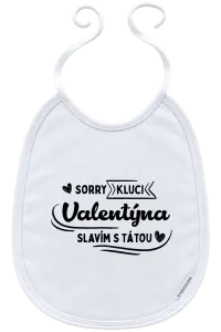 Dětský bryndák Sorry kluci, Valentýna slavím s tátou