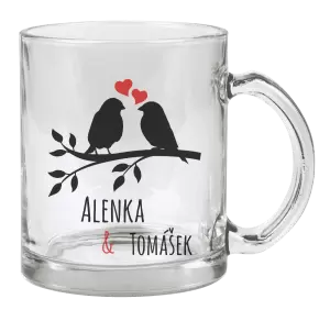 Hrnek Ptáčci na větvi - vlastní jména