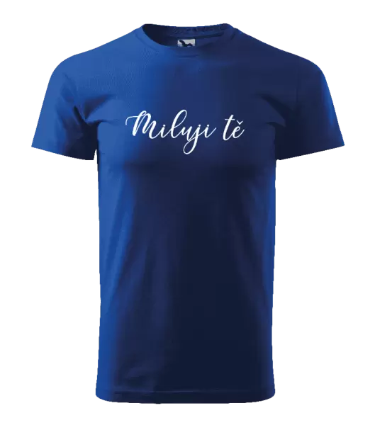 Pánské tričko Miluji tě - nápis