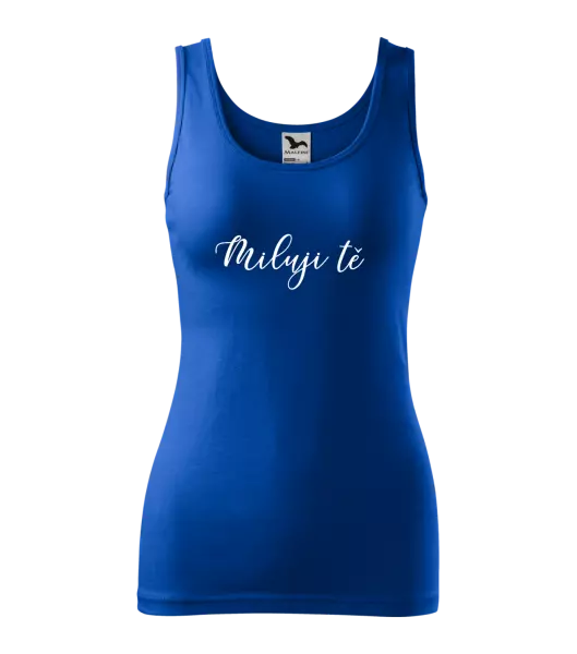 Dámské tílko Miluji tě - nápis