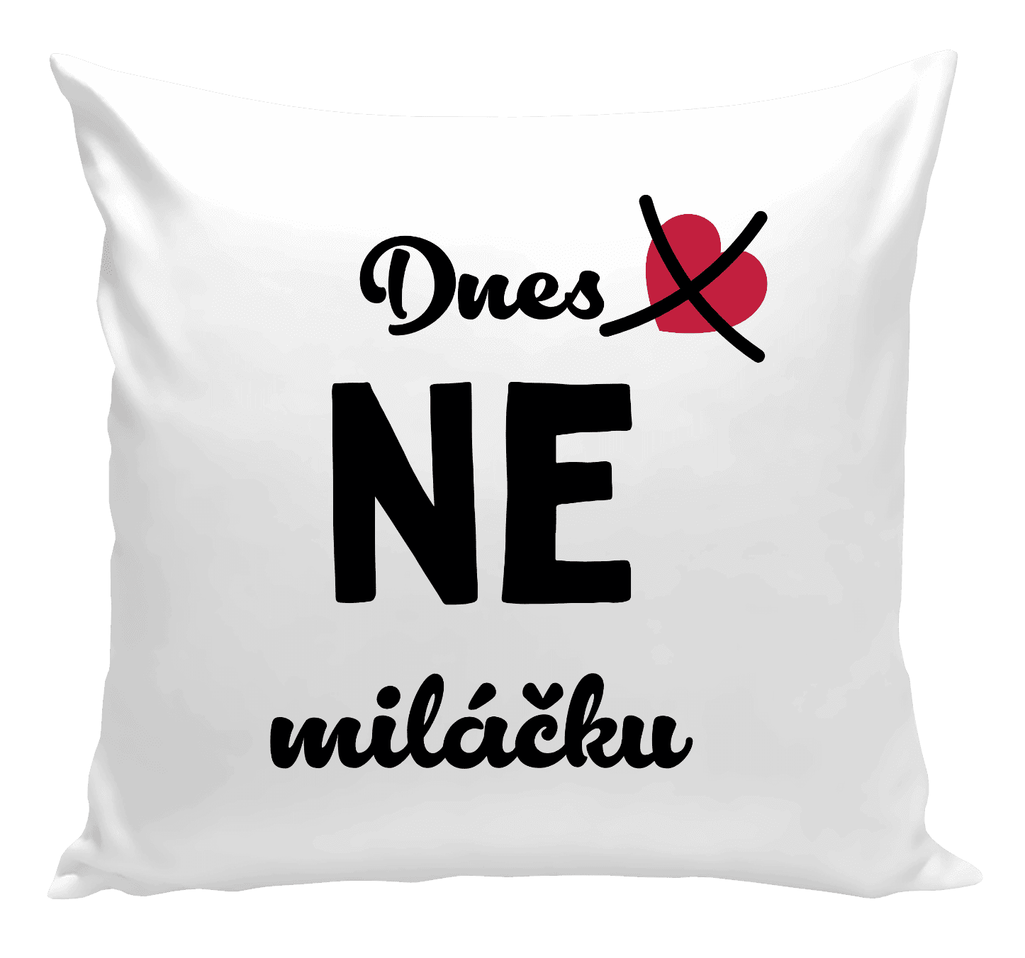 Polštář Dnes NE miláčku