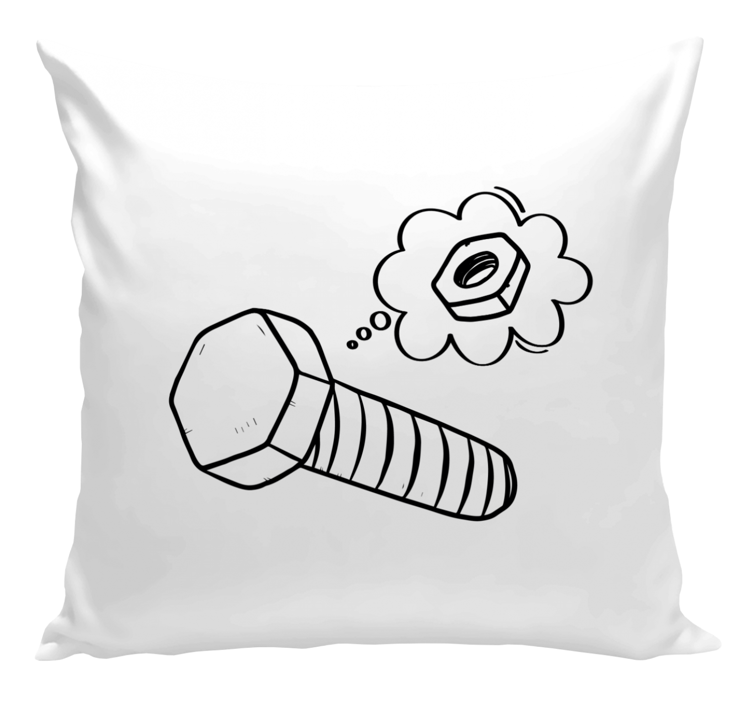 Polštář Šroubek - matička