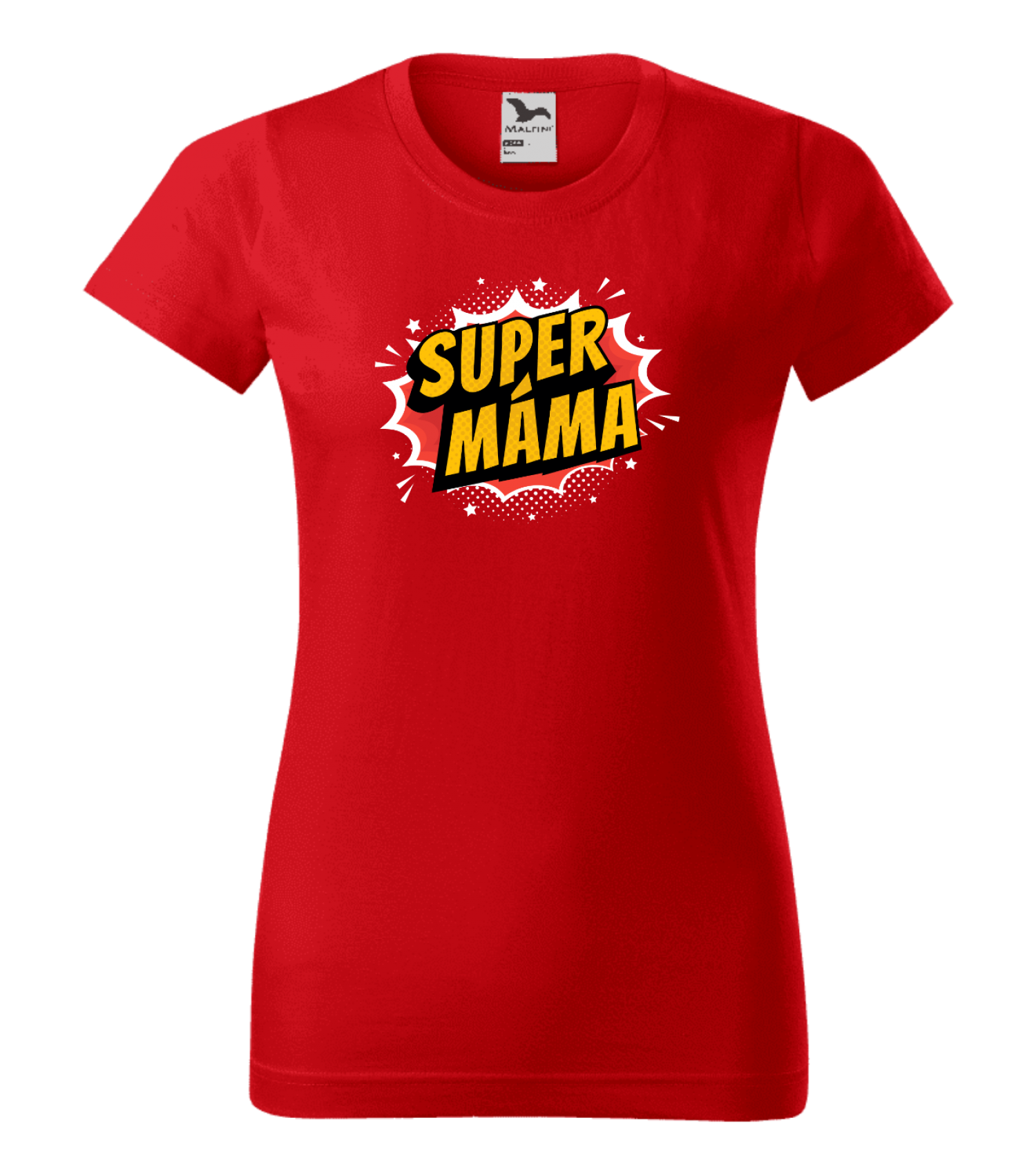 Dámské tričko Supermáma - bublina